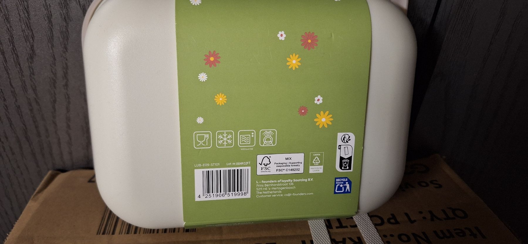 Contenitori & Simili: Süssi Lunchbox 1000 ml, ideal für die Schule oder Arbeit – Nuovo e nell'imballaggio originale da Morschach venduto da son_8fqy 1