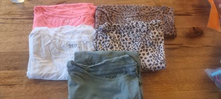 Next T-Shirt Sommer Set, Gr. 26 (ca. XXL), Top Zustand