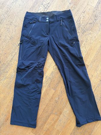 Wanderhose Mammut schwarz / dunkles grau in Gr 38 