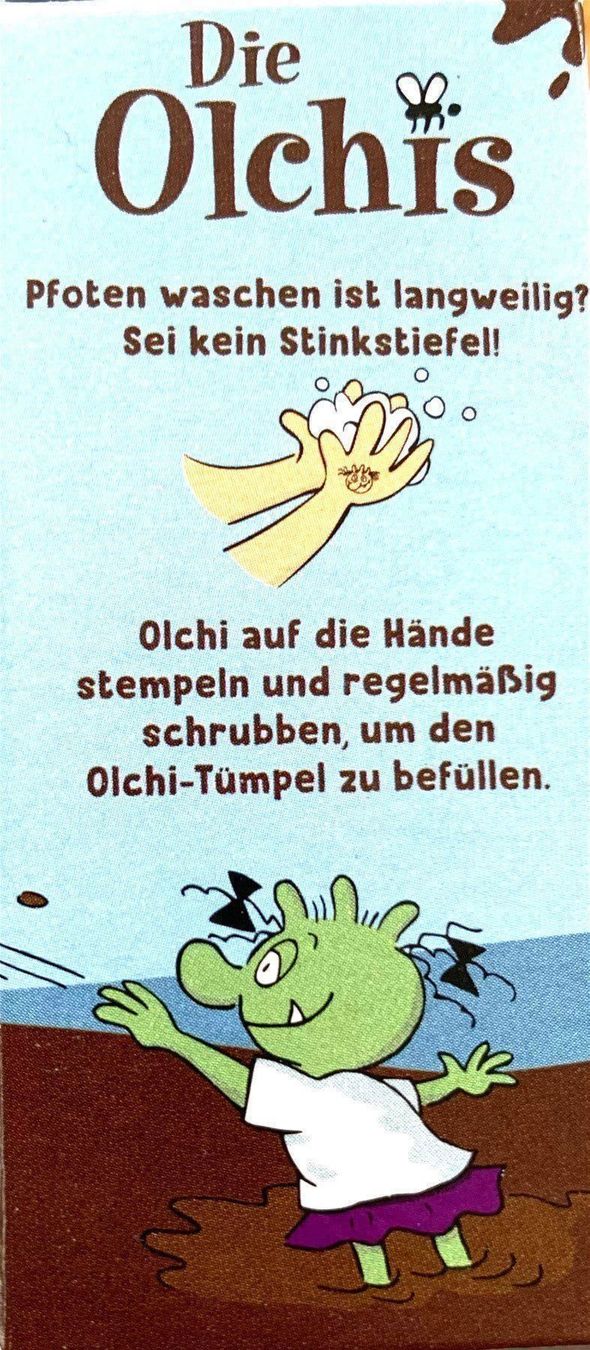 Trodat Timbri: Hygiene Stempel Spass Buben – Nuovo e nell'imballaggio originale da Mauren venduto da rundumsfest 1