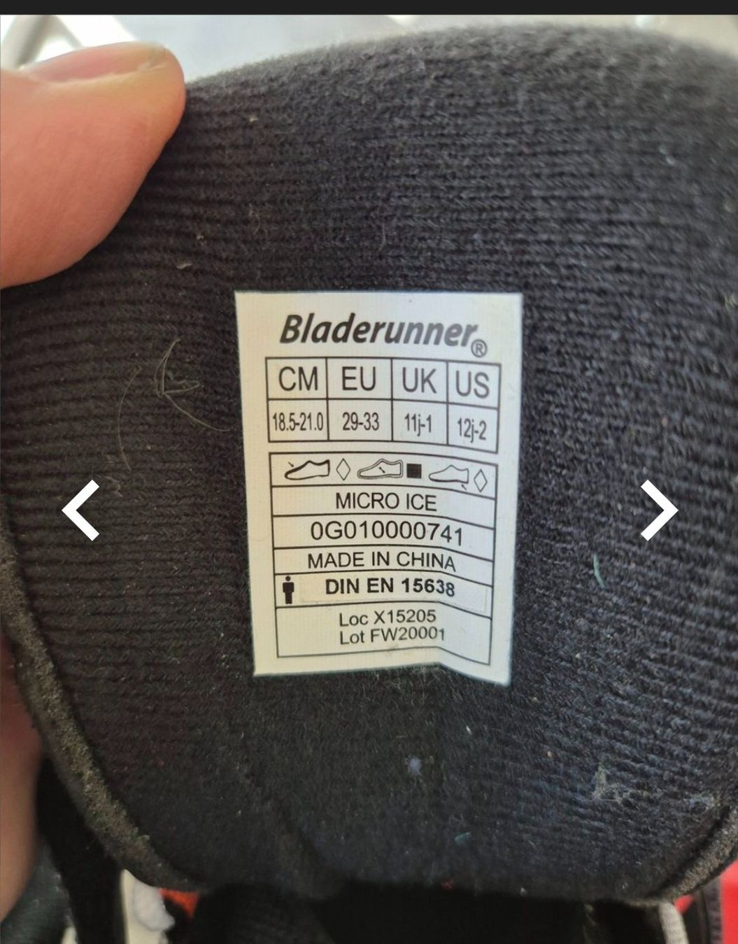 Pattini da ghiaccio: Schlittschuhe Junge Grösse 29-33 – Usato da Wittenbach venduto da palm-s