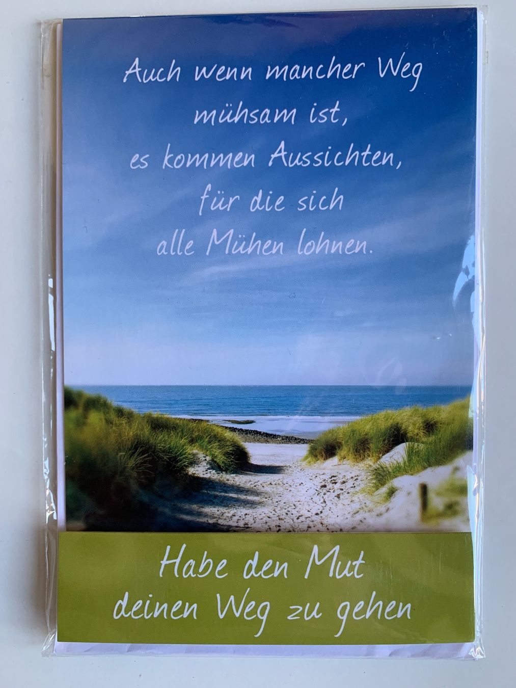 Cartoline: Geschenkkarte Abschied – Nuovo e nell'imballaggio originale da Bern venduto da demalla