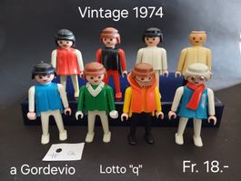 Playmobil vintage, 1974, lotto "q"