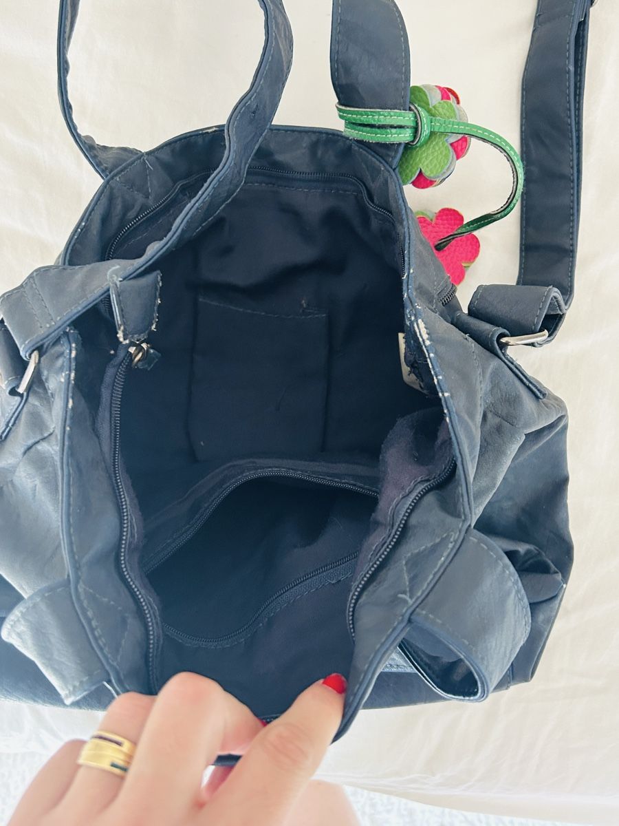 Taschen für Damen: Sac à main bleu marine original – Gebraucht aus St-Prex von mar_f6t6 2