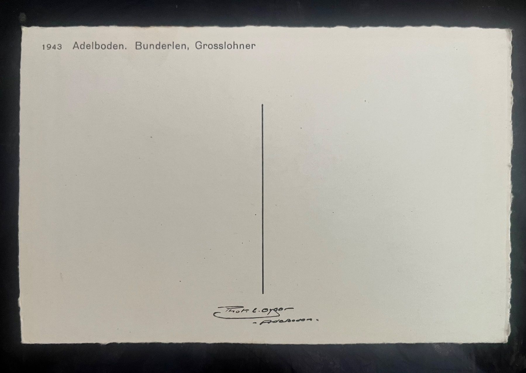 Cartoline postali: Adelboden, Bunderlen, Grosslohner Postkarte 1943 – Usato da Basel venduto da so1_nf6l 1