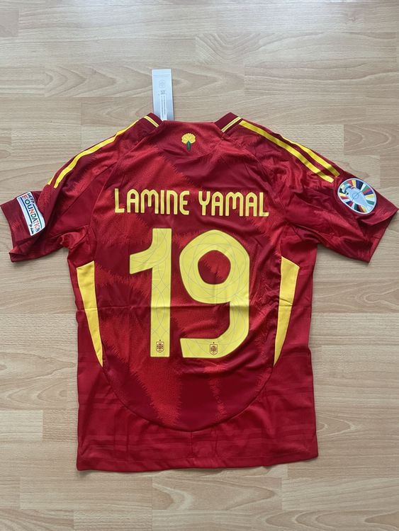 Lamine Yamal Spanien Heimtrikot Grösse S | Kaufen auf Ricardo