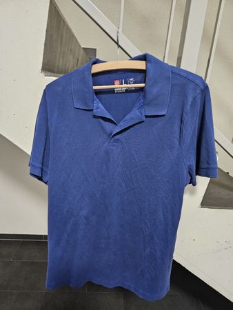 Herren Poloshirt Engelbert Strauss Grösse L Slim Fit blau