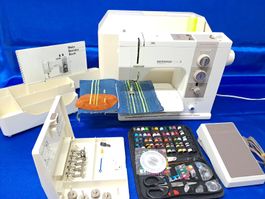 BERNINA 910 SEHR STARK WIE NEU GARANTIE 3MT FRISCH REVIDIERT