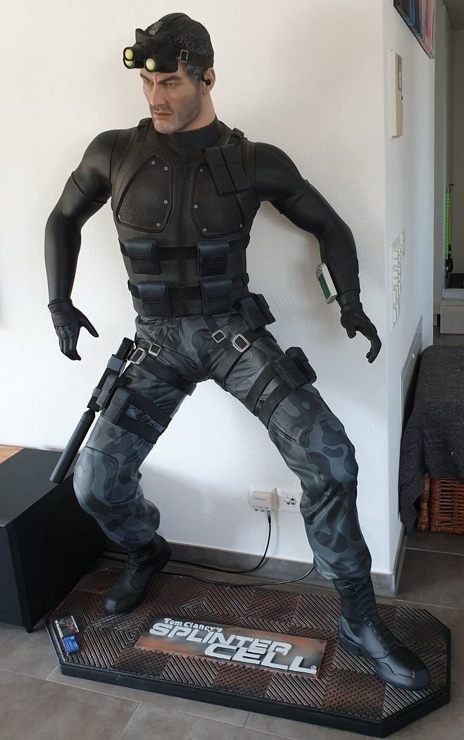 Sculture & Statue: SPLINTER CELL - Sam Fisher Statue (180 cm, lebensgross) – Usato da Wilen b. Wollerau venduto da morethanmusic 8