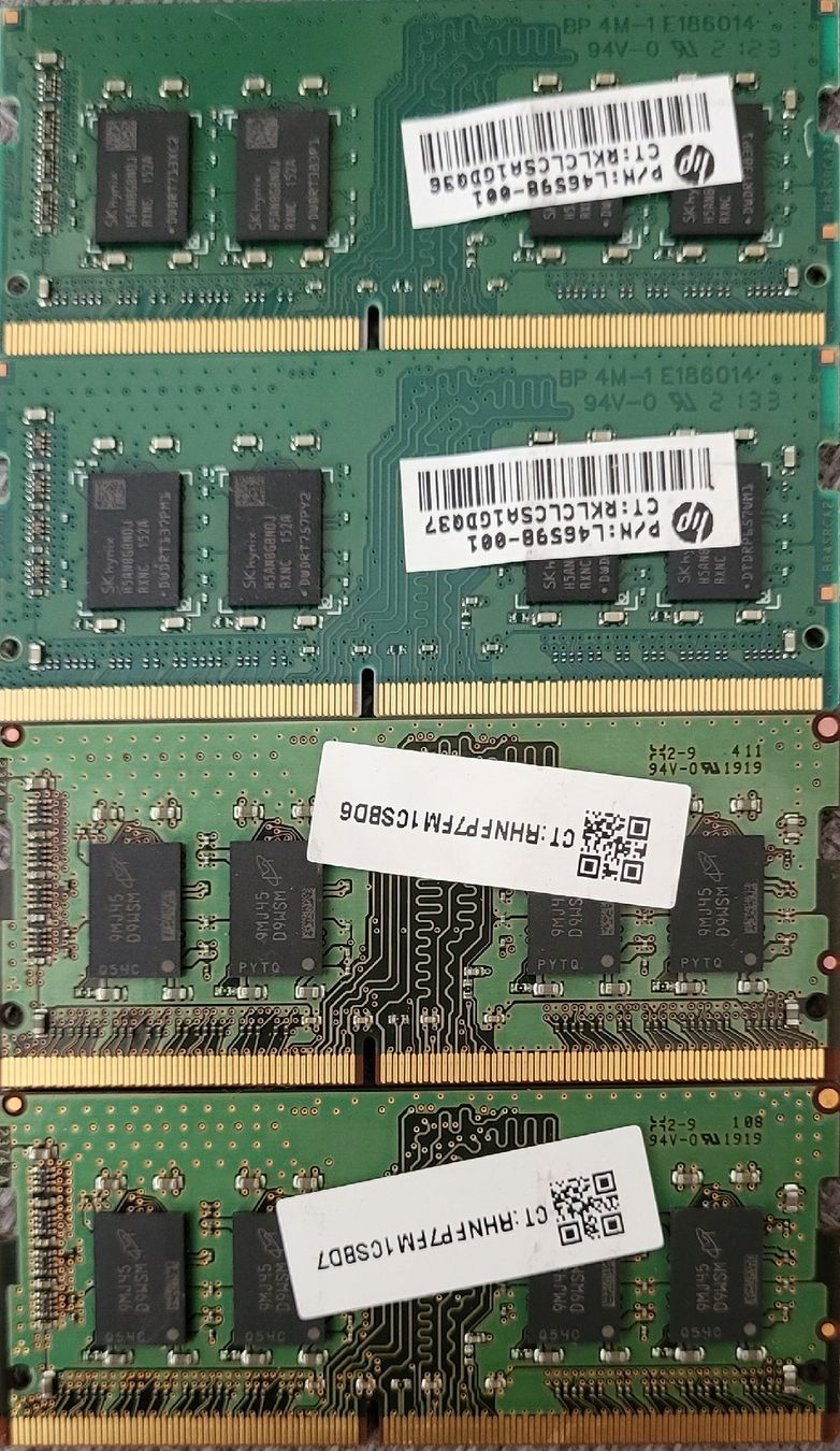 Memory / RAM: 4x 8GB DDR4 RAM Module PC4-3200AA-SA2-11 – Gebraucht aus Zürich von Gulbi1919 1