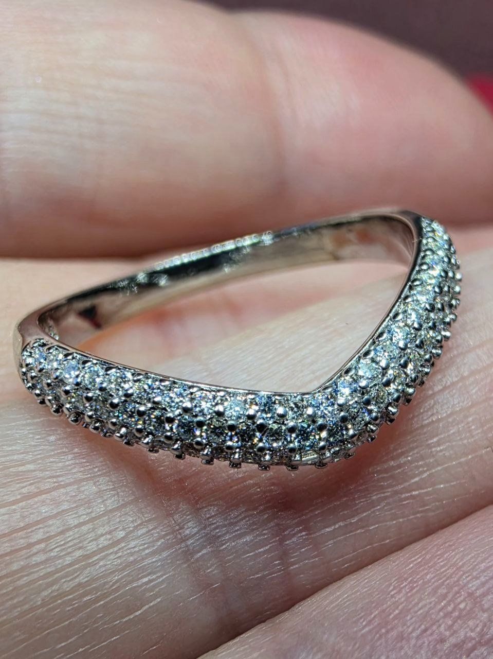 Anelli: Bague argent avec diamants de moissanite certifiés GRA – Nuovo e nell'imballaggio originale da Reconvilier venduto da Tsma67 2