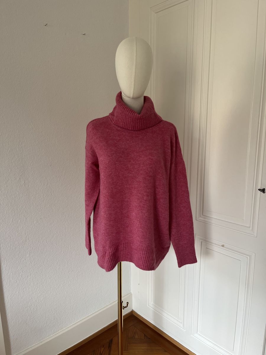 Massimo Dutti Maglioni & Felpe: Massimo Dutti Pink Roll Turtle Neck Jumper Size S – Nuovo (secondo la descrizione) da Mies venduto da nic_yk5d