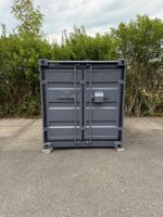 6 Fuss Lagercontainer in grau, Gartenhaus, Moverbox