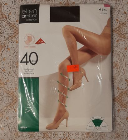 Ellen Amber Vision Competence Strumpfhose 40den Gr.M Choco