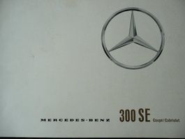 Mercedes 300 SE Coupé/Cabriolet Prospekt 1962