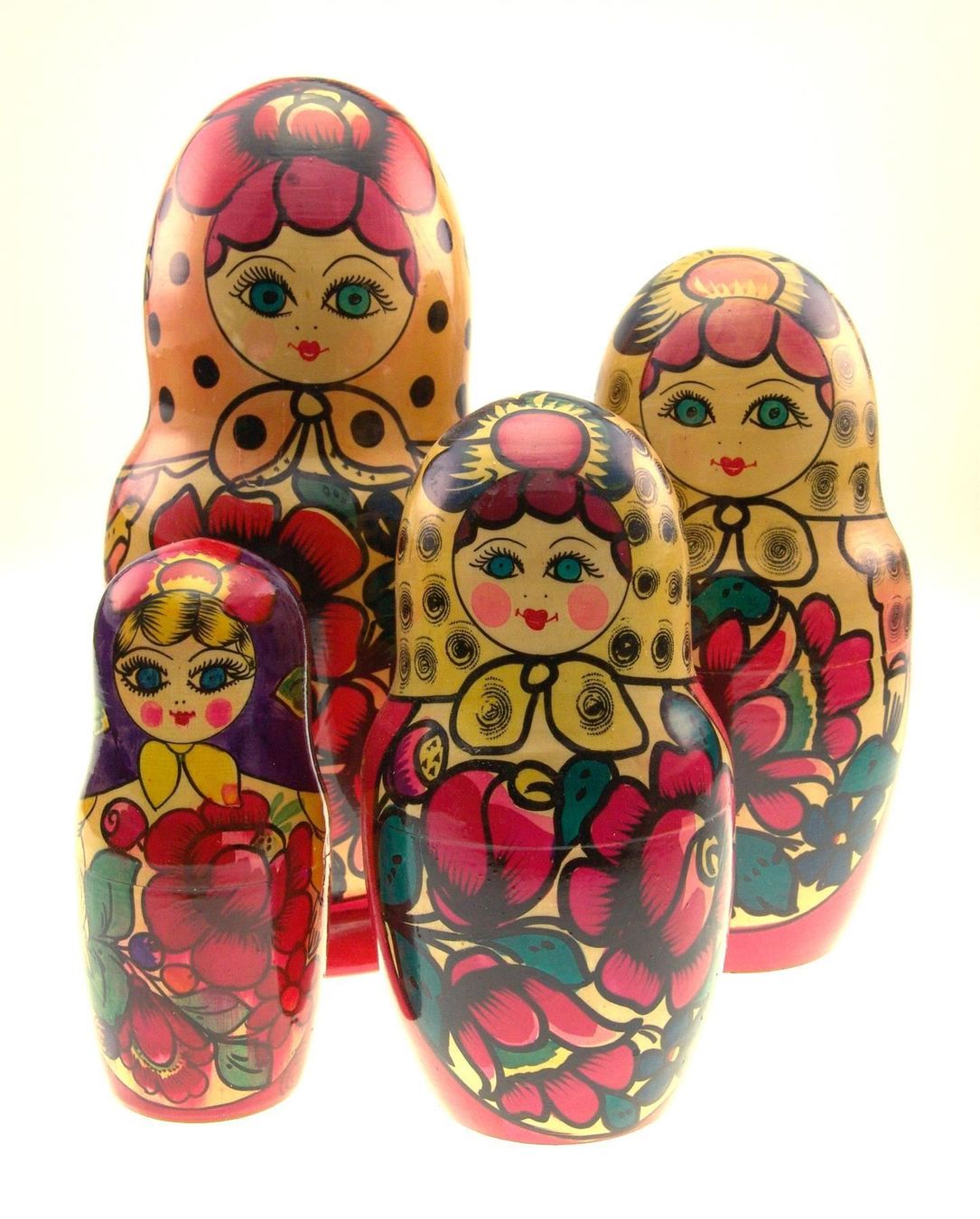 Statuette: Grosse 4 teilige russische Babuschka – Usato da Langenthal venduto da TolleGeschenke2026