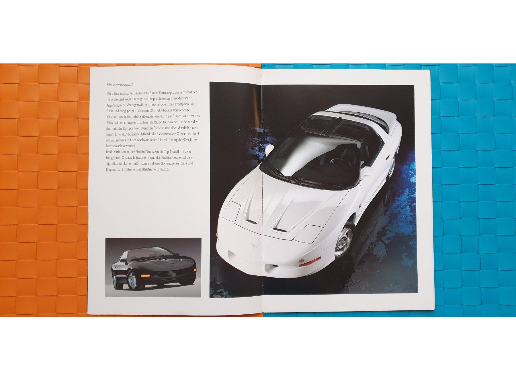 Riviste & Magazine: PONTIAC FIREBIRD 1993 - Prospekt / Katalog – Usato da Viganello venduto da CARLiteratur 1