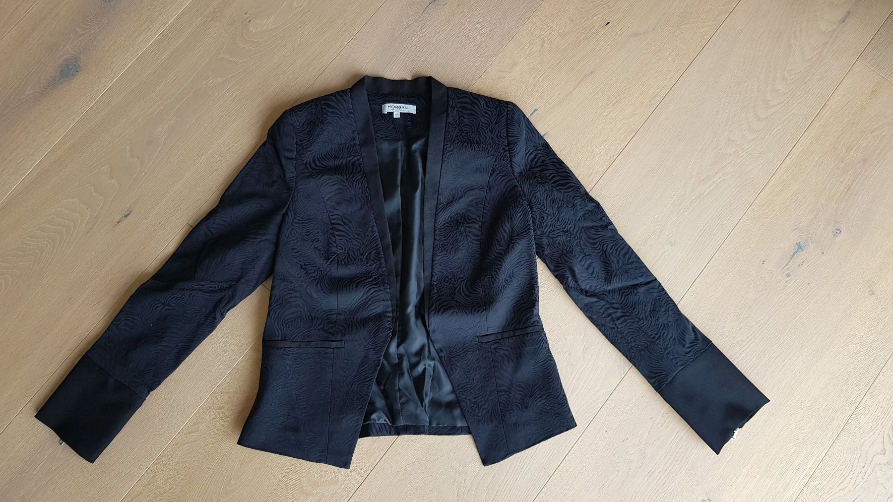 Morgan Jacken: Morgan eleganter Blazer Gr. 40 schwarz Muster – Neu (gemäss Beschreibung) aus Rapperswil SG von Mucki08