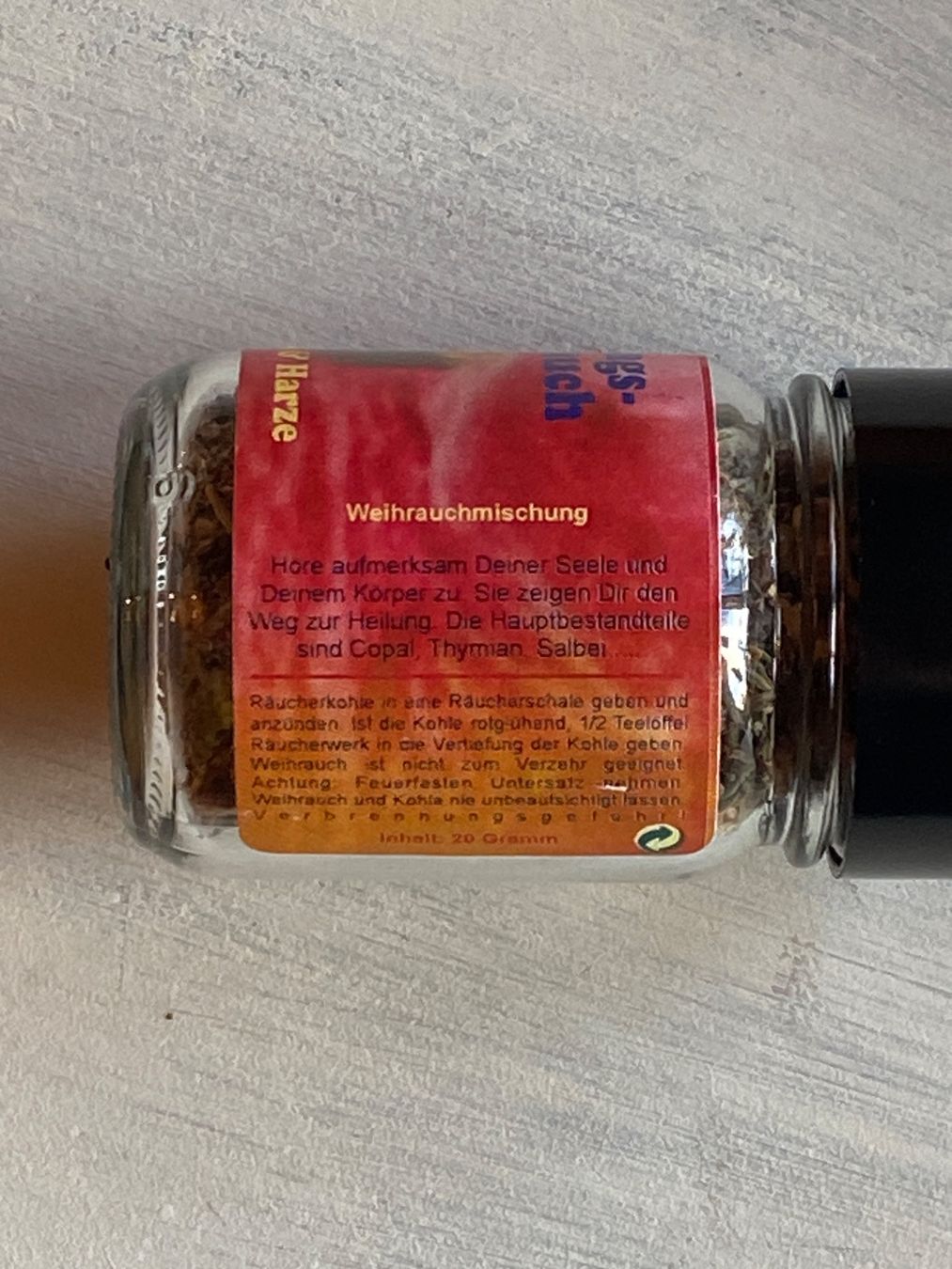 Candele: HEILUNGS WEIHRAUCH/HARZ ZUM RÄUCHERN – Nuovo e nell'imballaggio originale da Meienried venduto da ManuelaBoutique 2