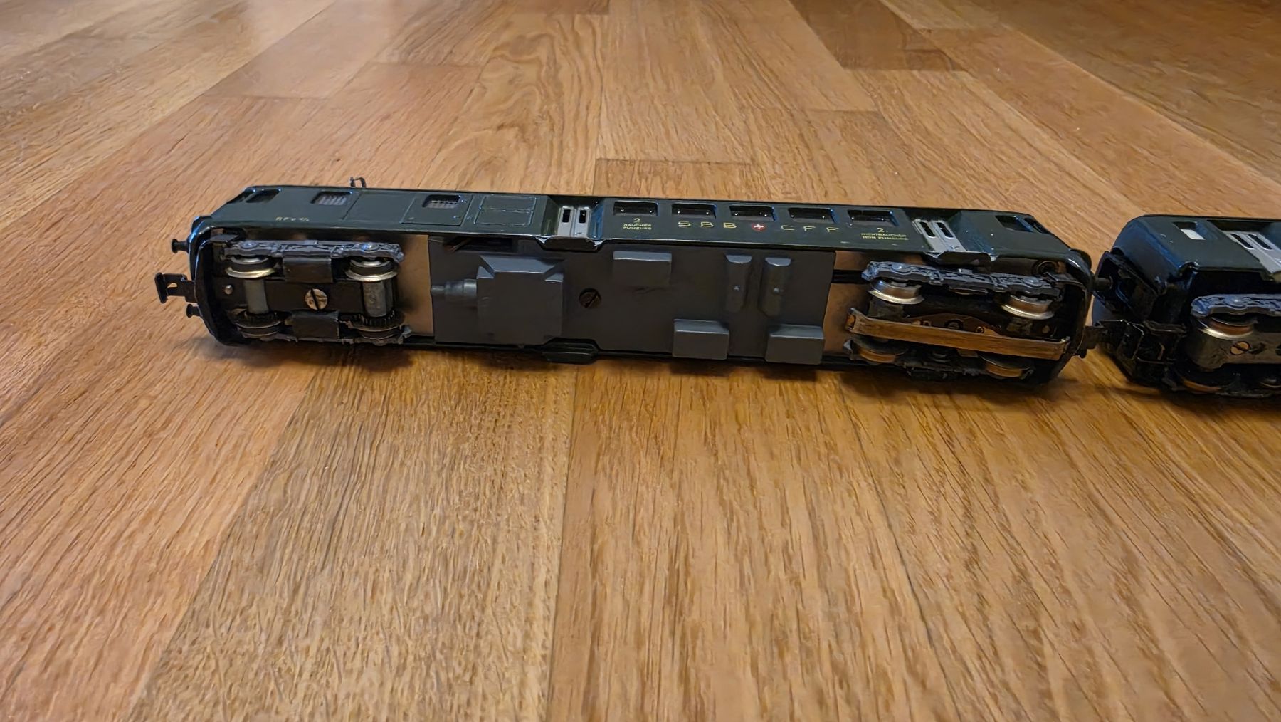 Hag Modellini di ferrovie: HAG 151 BDe 4/4 mit Steuerwagen – Usato da Düdingen venduto da 20t_qp5z 1