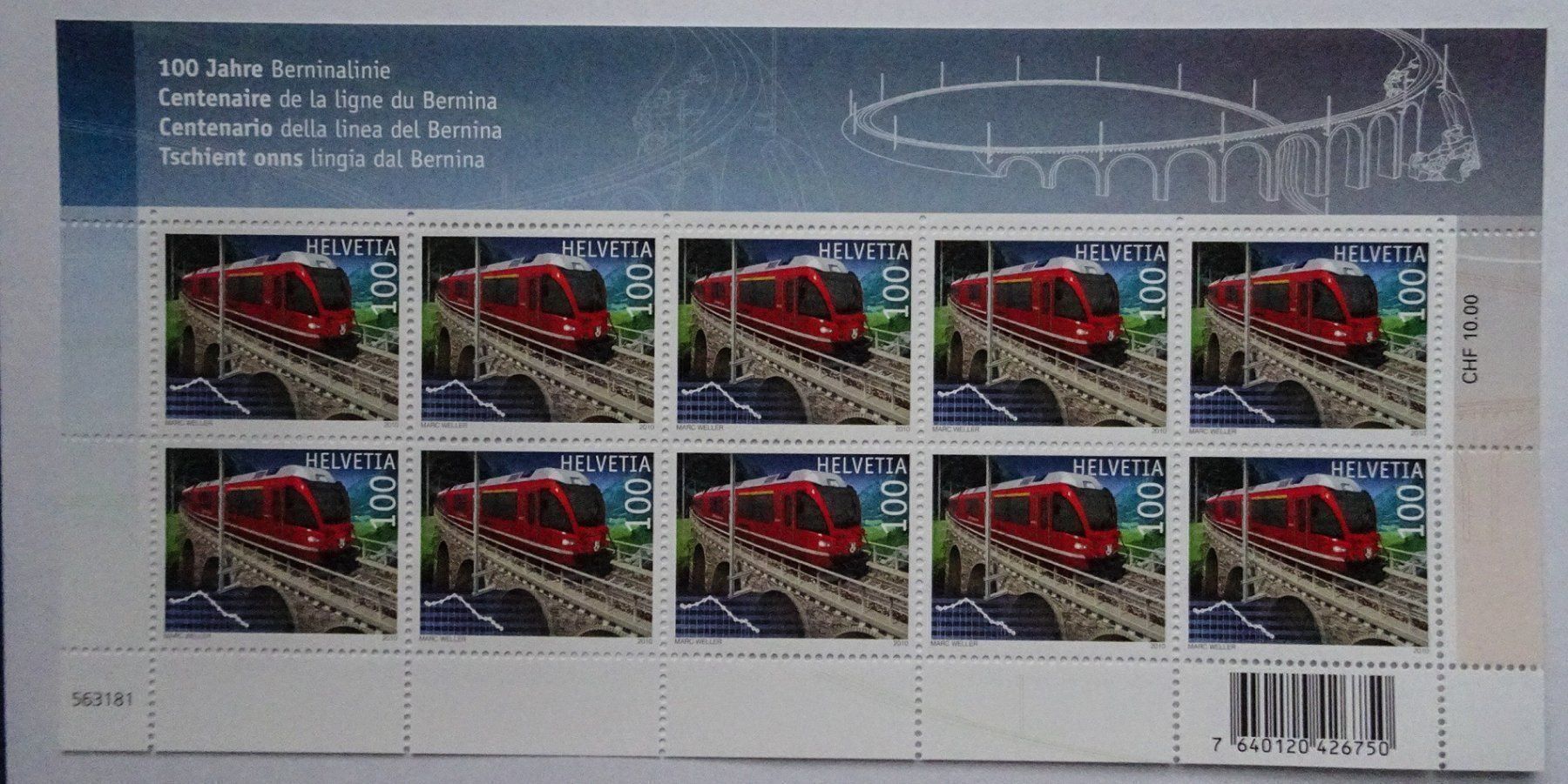 Tous les timbres: 2010* – Neuf (Voir description) à Aadorf par Chnorli-Furz