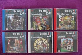 6 - Die drei ??? Kids- Hörspiel - CD´s