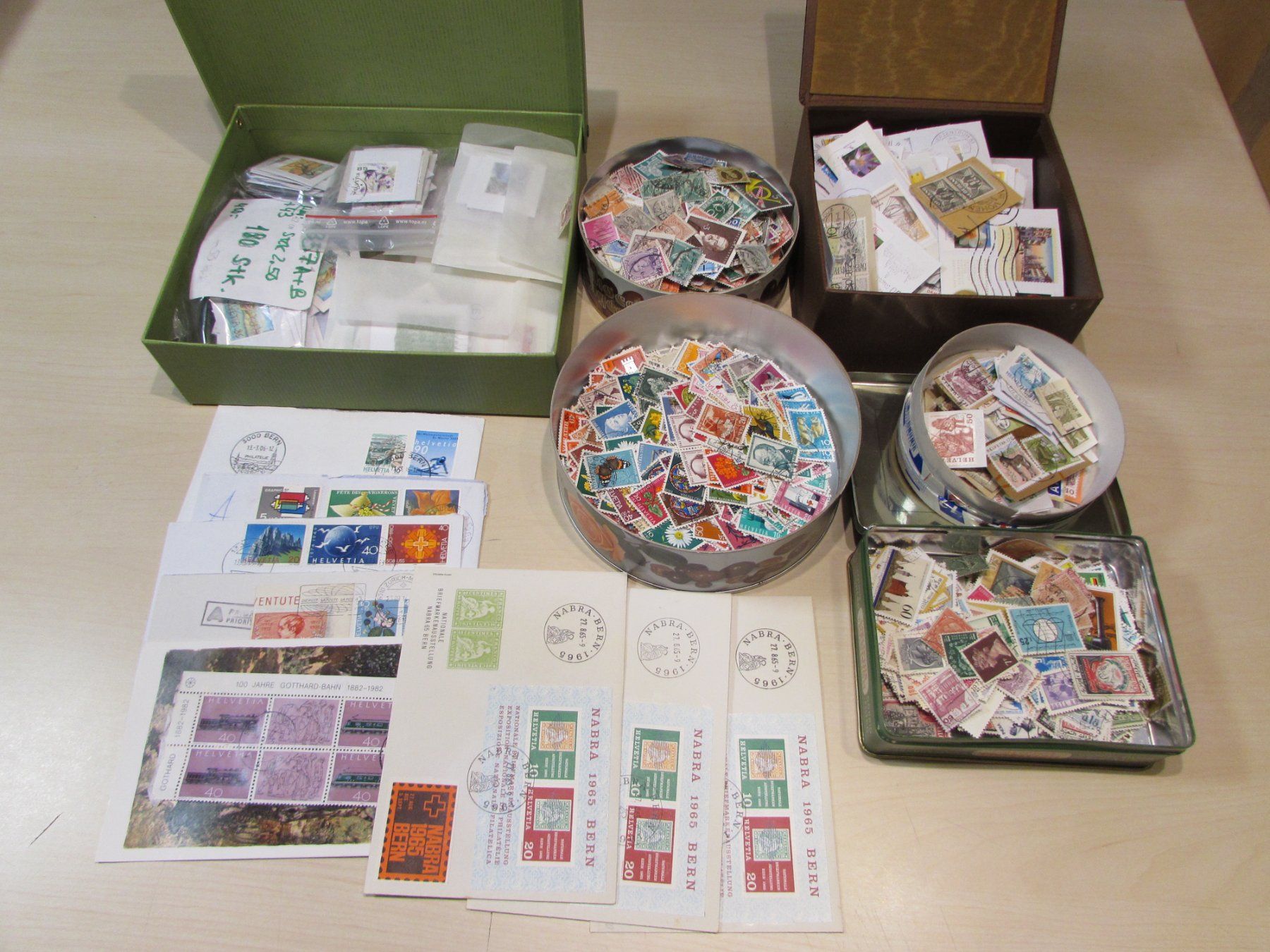 Alle Briefmarken: Schweiz Mix-Lot – Gebraucht aus Walchwil von Shells1 4