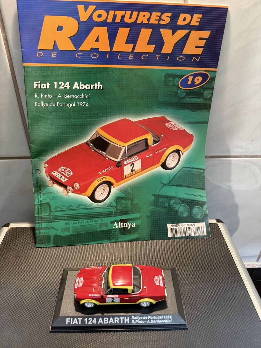 Fiat Modellini d'auto: Fiat 124 Abarth 1974. 1/43 – Usato da Versoix venduto da Jeannot57