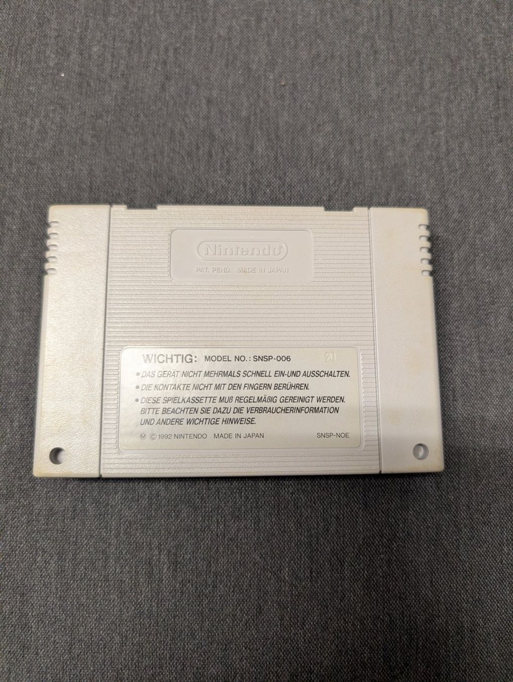 Giochi: Road riot 4WD super Nintendo – Usato da Giubiasco venduto da Ticinerd 1