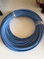 Elektrokabel blau 100m neu 1x4x0.8 Heiniger
