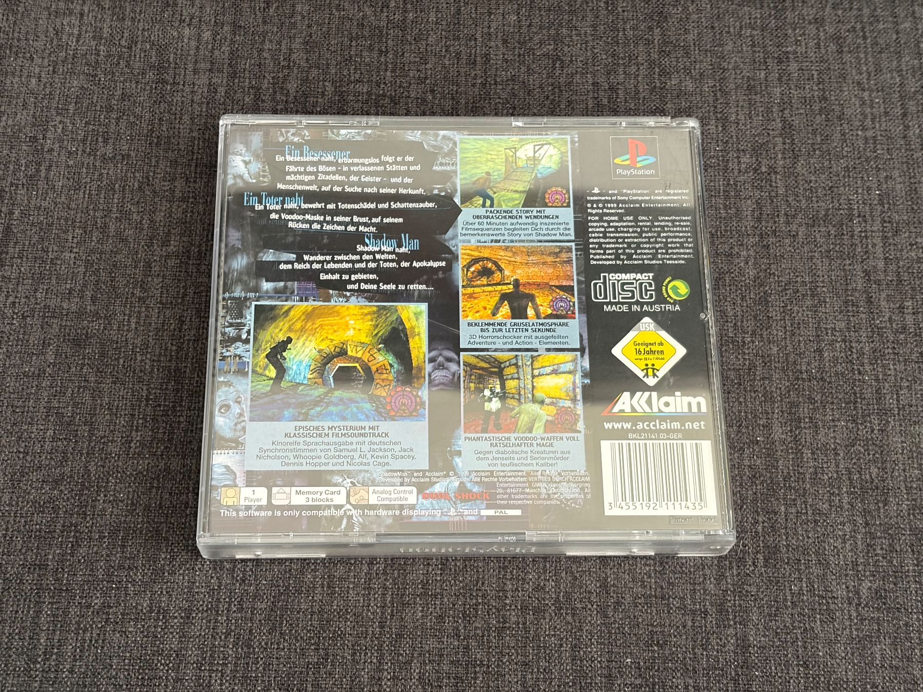Sony Giochi: PS1 Shadow Man – Usato da Kloten venduto da Kein_Benutzer_Name 2