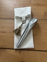 Tee-Sieb, Teefilter aus Edelstahl mit Etui, Neuwertig!