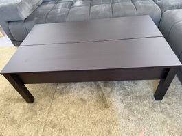 IKEA TRULSTORP Couchtisch in Schwarzbraun