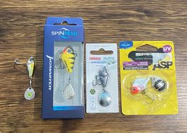 Jig Spinner Mix Set - 8 -14 Gramm - (Set 6)