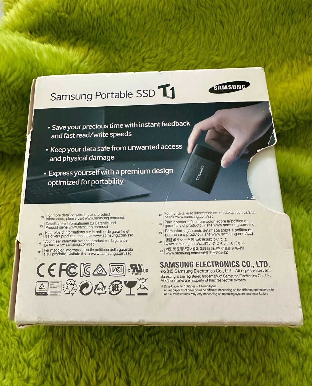 Samsung Dischi rigidi: Samsung Portable SSD T1 / 250 GB – Nuovo e nell'imballaggio originale da Spreitenbach venduto da Jessy8 1