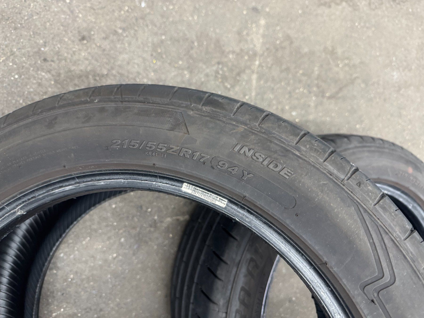 Pneus & Kompletträder: 2x Kenda 215/55ZR17 94Y – Gebraucht aus Berneck von garagekaufmann 1