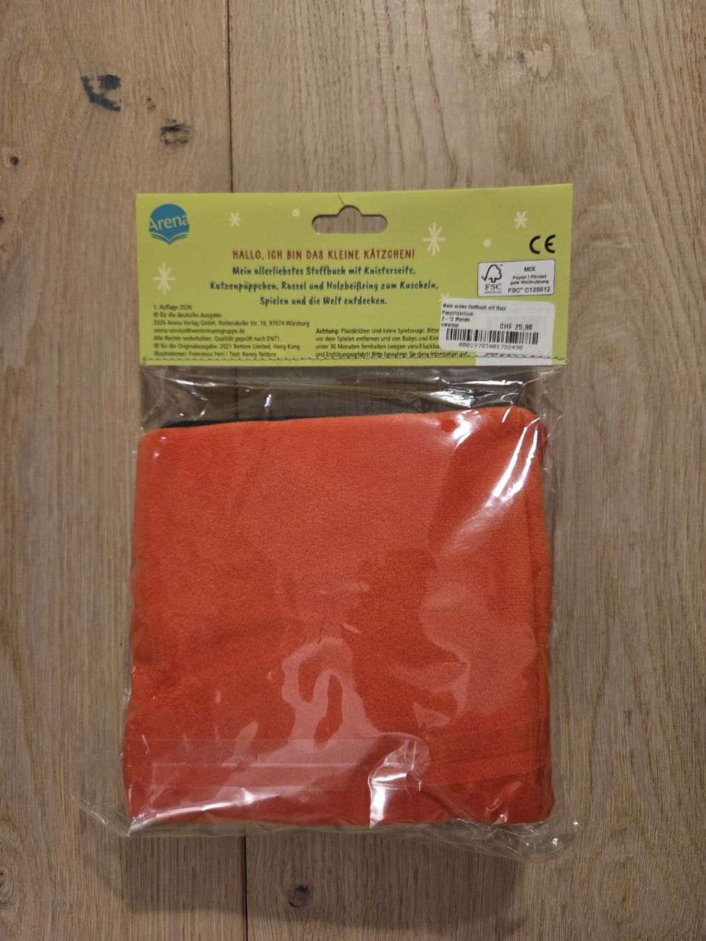 Giocattoli: Stoffbuch NEU – Nuovo e nell'imballaggio originale da Thörigen venduto da beop 1