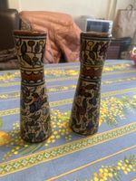 Lot de 2 céramiques artisanales E.K Jerusalem – peintes à la