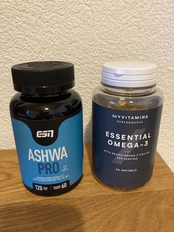 ESN Ashwa Pro & Omega 3 Kapseln Kaufen auf Ricardo