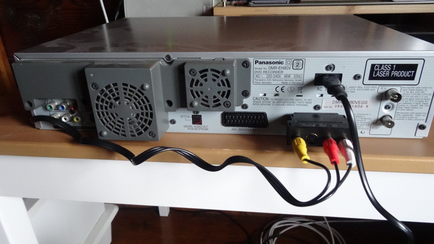 Panasonic Registratori: Panasonic DMR-EH80V – Usato da Siebnen venduto da Gimmisun 2