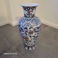 Grand Vase Chinois Style Imari, Marquage Impérial Tongzhi