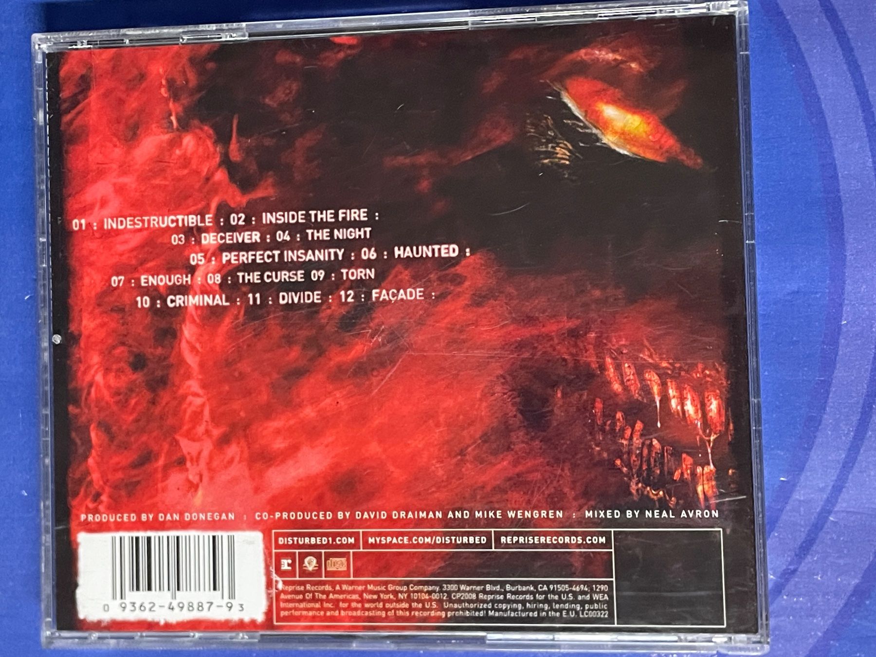CDs: Disturbed-Indestructible – Gebraucht aus Muri b. Bern von AdidasCollector 1