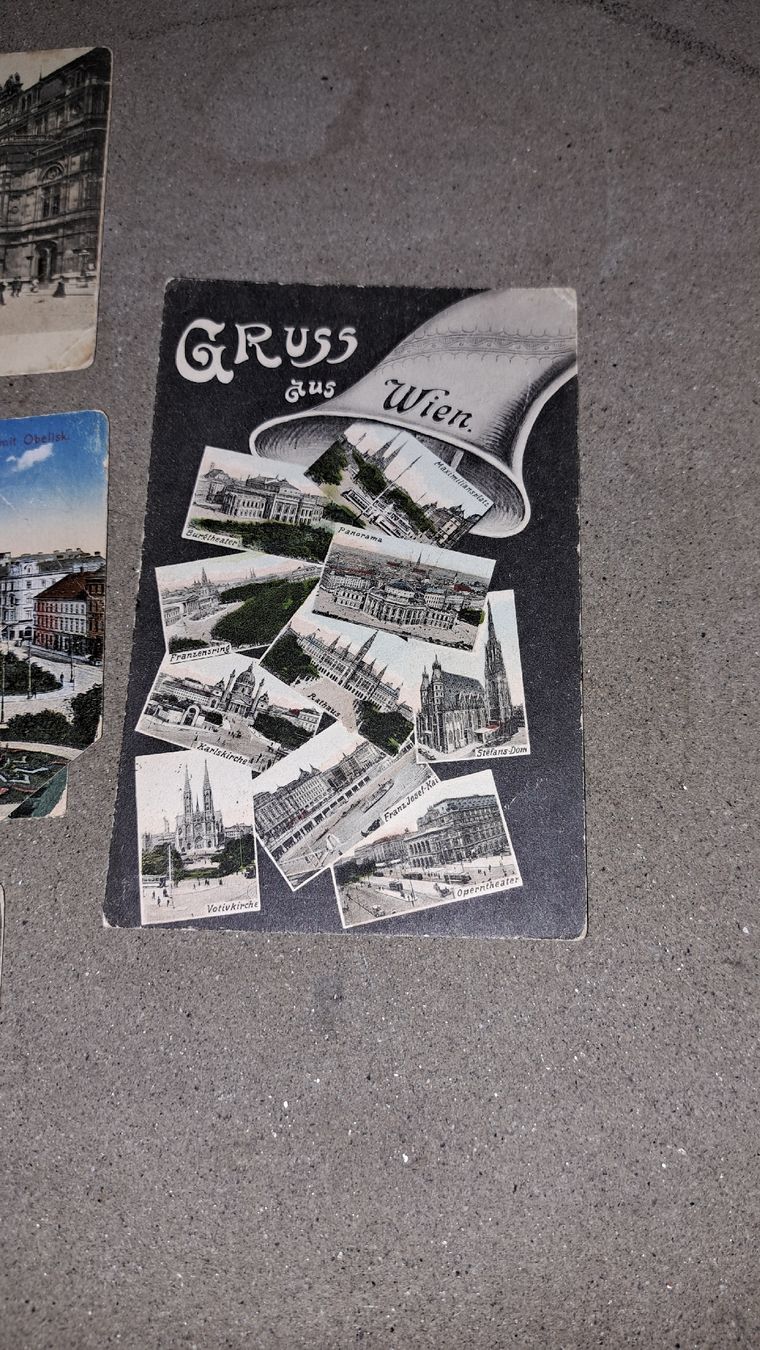 Cartoline postali: Antike Ansichtskarten WOEN 7 stk – Usato da Kölliken venduto da Upcycling-by-Mc-TAM 5