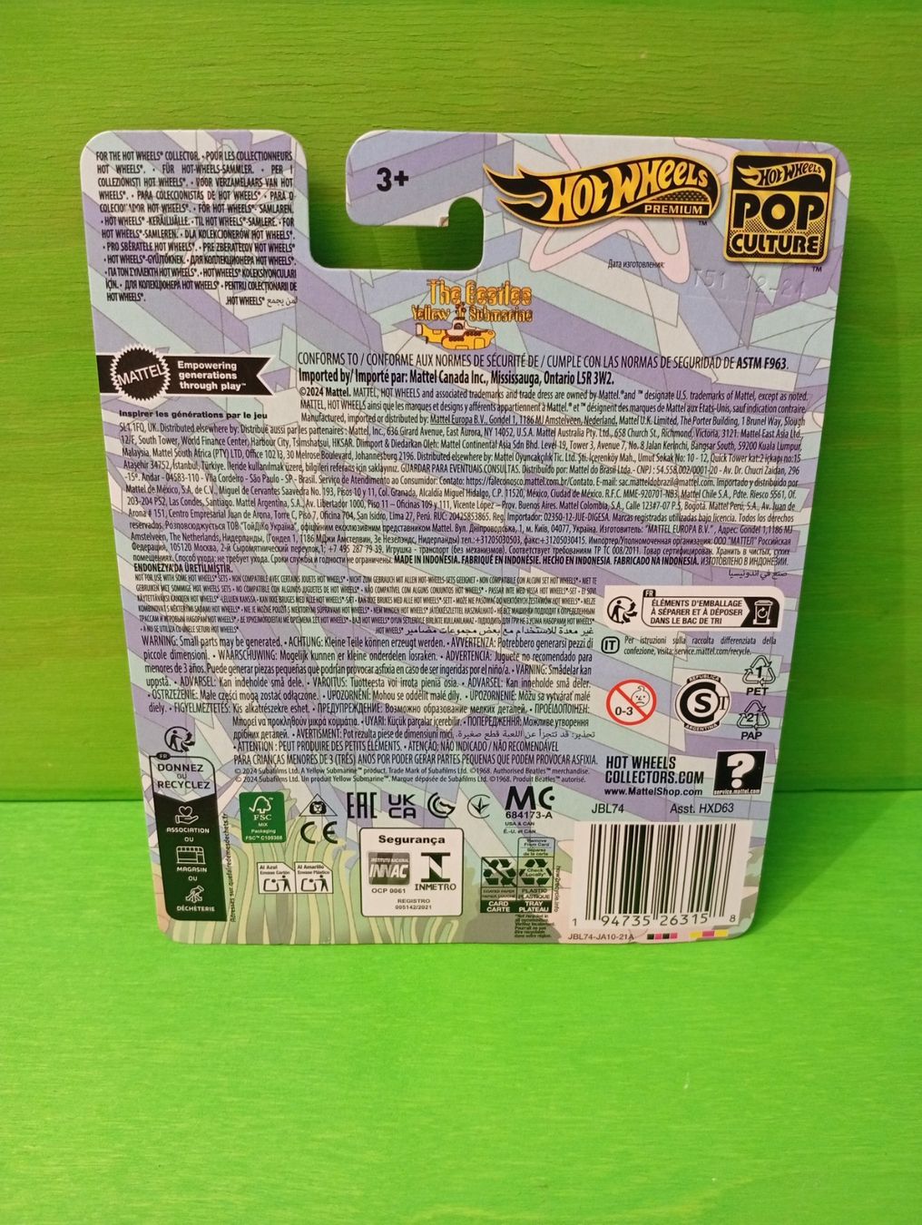 Hot Wheels Modellini d'auto: Hot wheels Yellow Submarine – Nuovo e nell'imballaggio originale da Villars-sur-Glâne venduto da dadj01 1