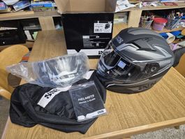 iXS Helm schwarz/grau Grösse KIDS M neu