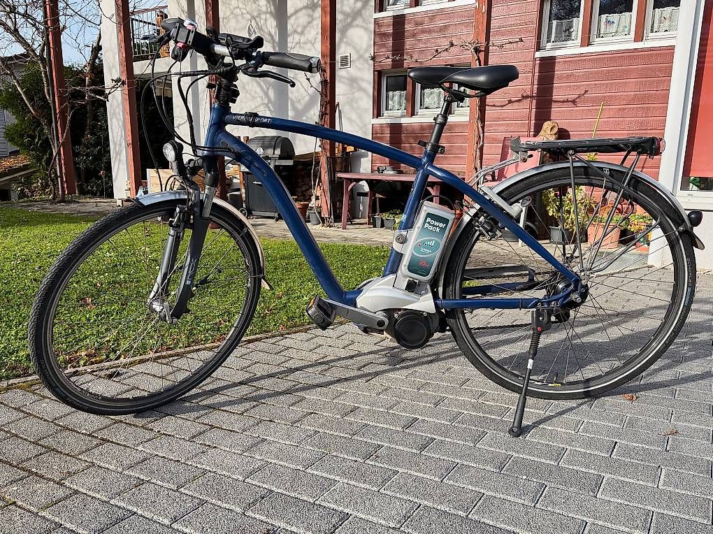 Biciclette: Occasion Flyer E-Bike mit 2 Akkus – Usato da Effingen venduto da Randb