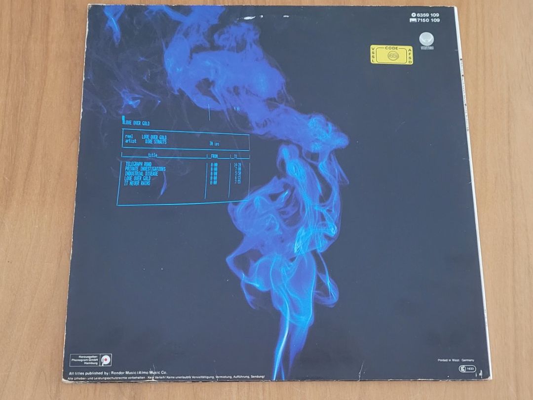 Vinyles: LP Dire Straits – D'occasion à Martigny par MZ-67 1