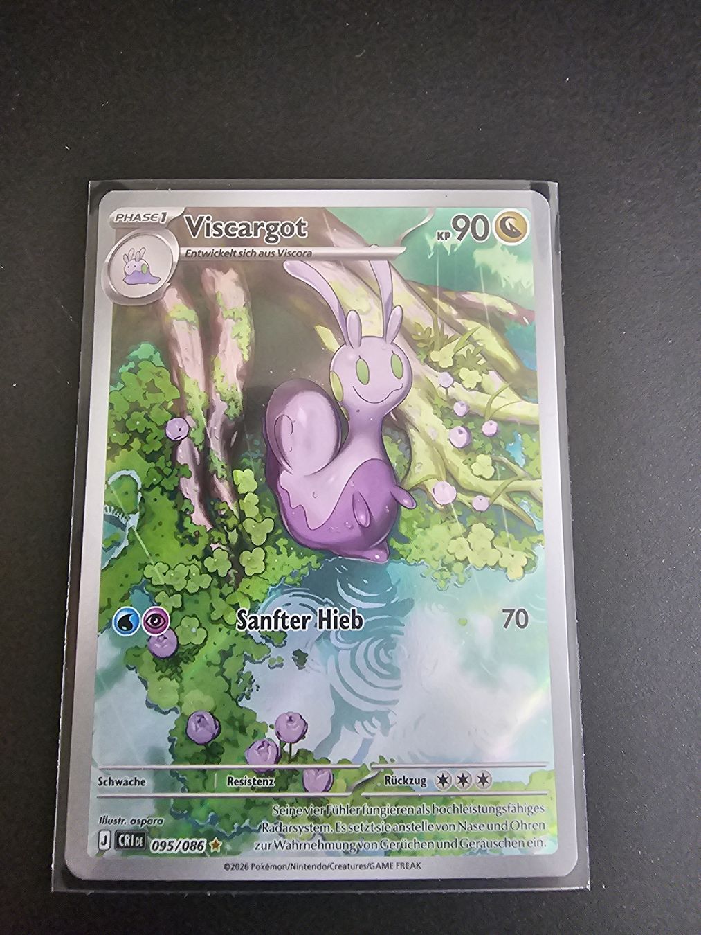 Pokémon Cartes à collectionner: Viscargot CRI 095 DE – Neuf avec emballage d'origine à Ermenswil par nuno_goncalves05