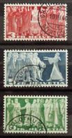 SVIZZERA 1938: Hohe Werte, lichtempfindliches Papier, O