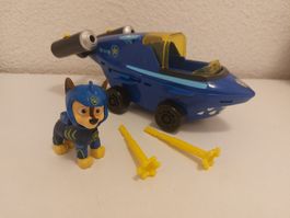 PAW PATROL Aqua Pups Chase mit Hai-Fahrzeug